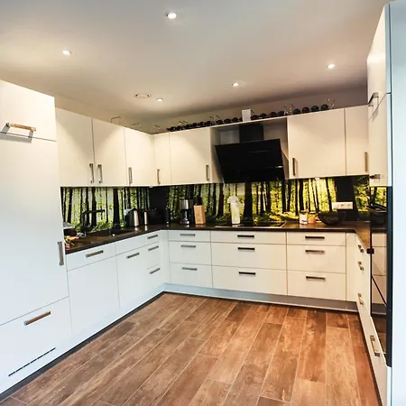 Сasa de vacaciones Neues Bungalow, Talblick 5, Mit Sauna Und Wunderschoenen Panoramablick Walkenried