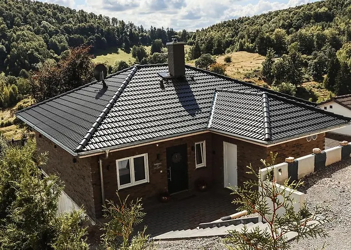 Talblick 5, Mit Sauna Und Wunderschoenen Panoramablick Neu * Walkenried